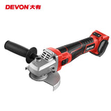 大有DEVON 5"角磨機(鋰20V)(Q快拆罩版)(可調速)2905-Li-20AG125Q (淨機)