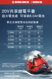 大有Devon 高壓清洗機(鋰20V)(淨機) 6703-Li-20